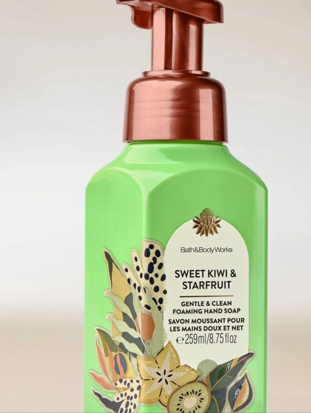 Bath & Body Works Sweet Kiwi & Starfruit Foaming Hand Soap 8 Fl Oz